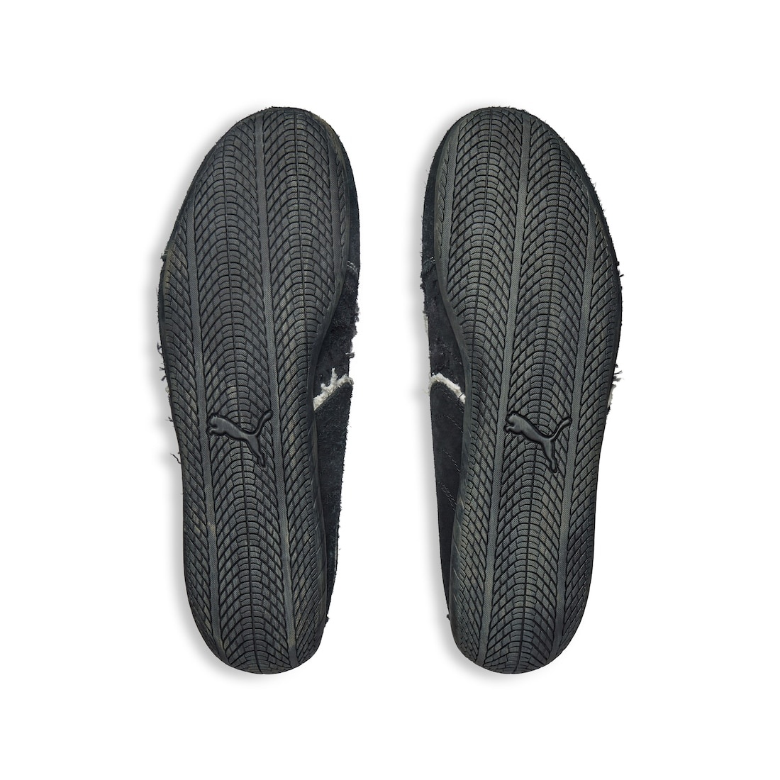 Speedcat Suede Balenciaga in Black/white - 7