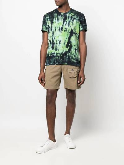 AMI Paris tie dye-print cotton T-shirt outlook