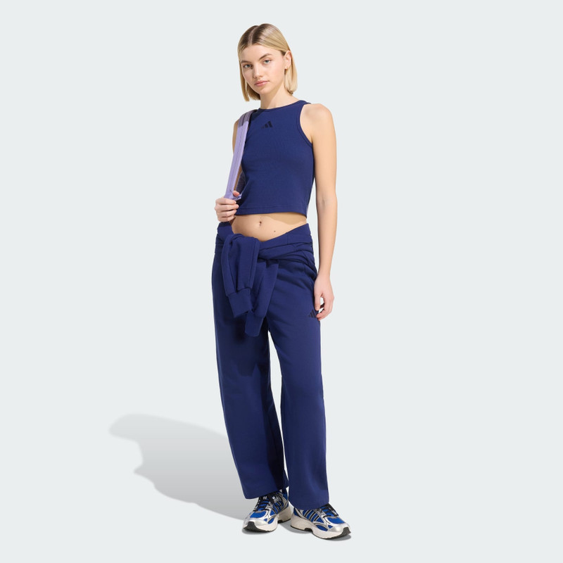 ADIDAS KIT SMALL LOGO RIB TANK Top 4