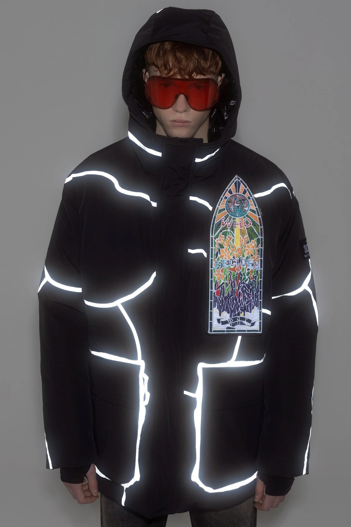 Who Decides War x Add down jacket - 2