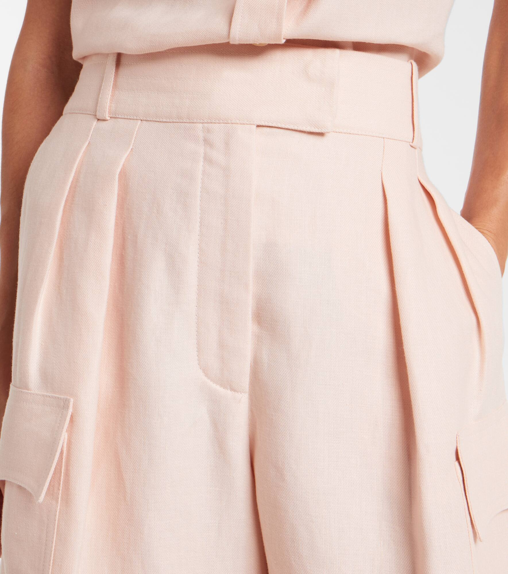 Linen Bermuda shorts - 5