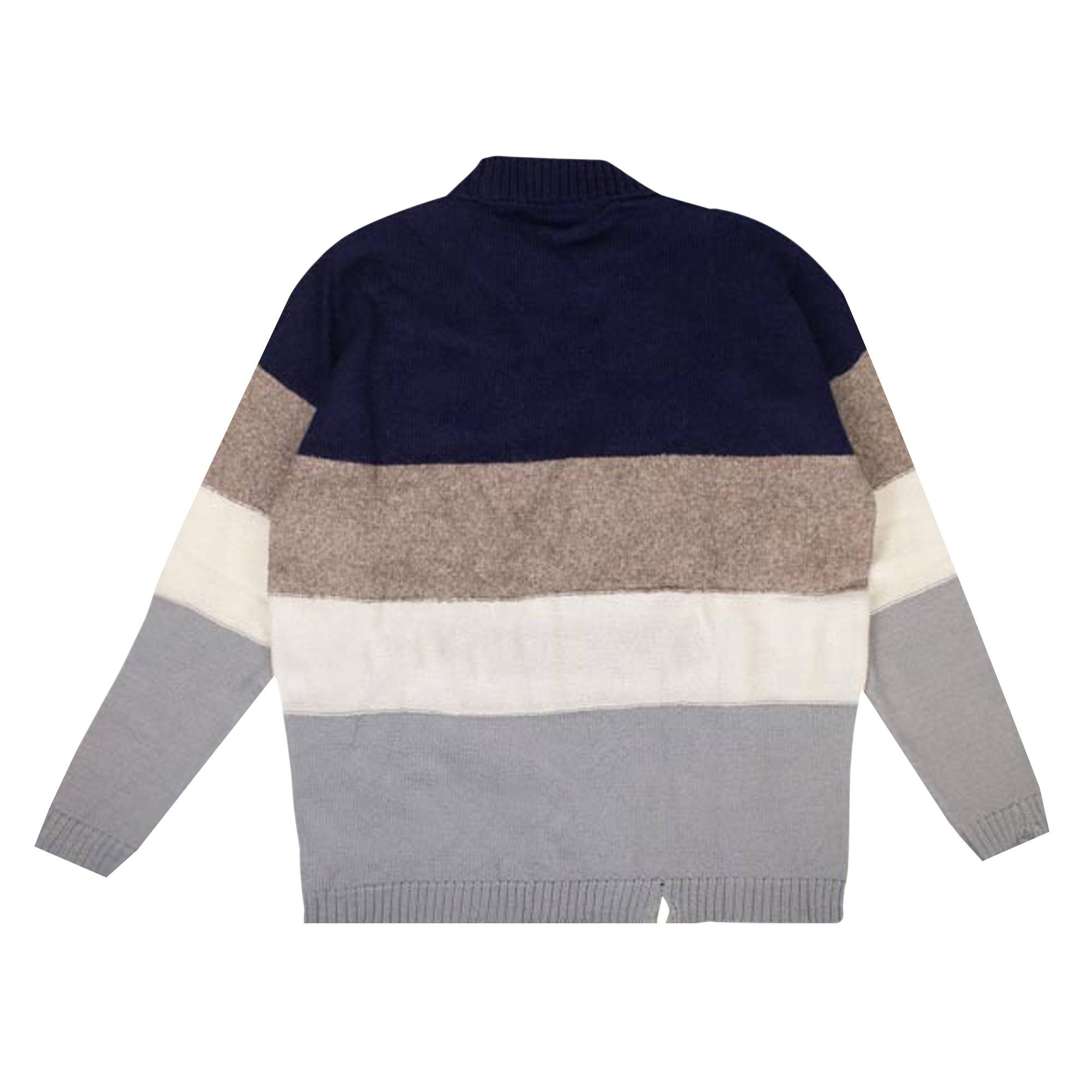 Off-White Wool Striped Sweater 'Multicolor' - 2