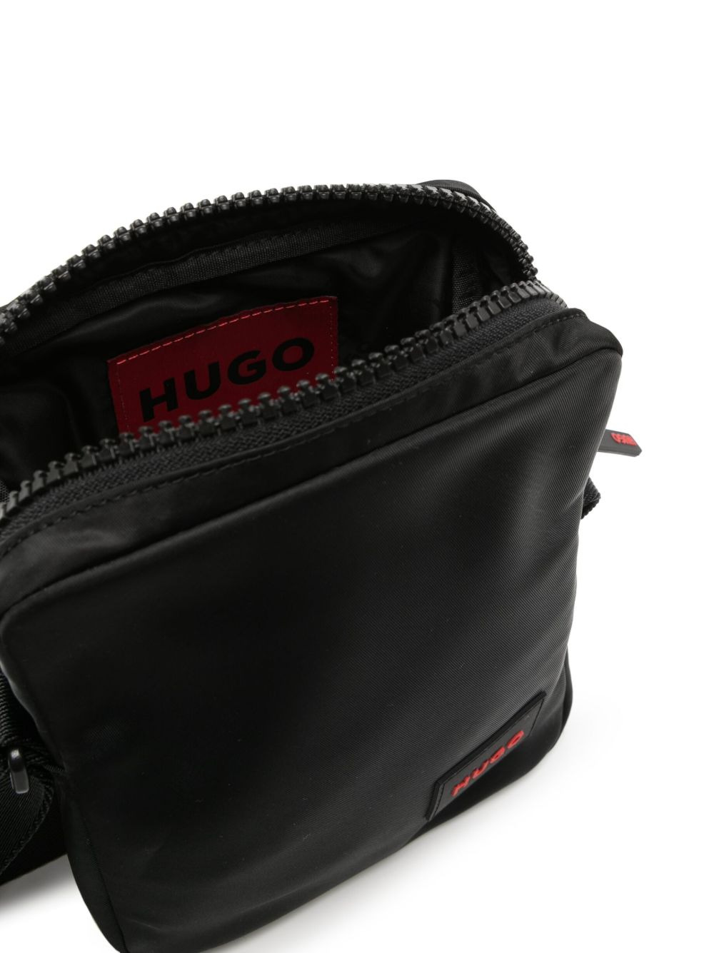 logo-patch messenger bag - 5