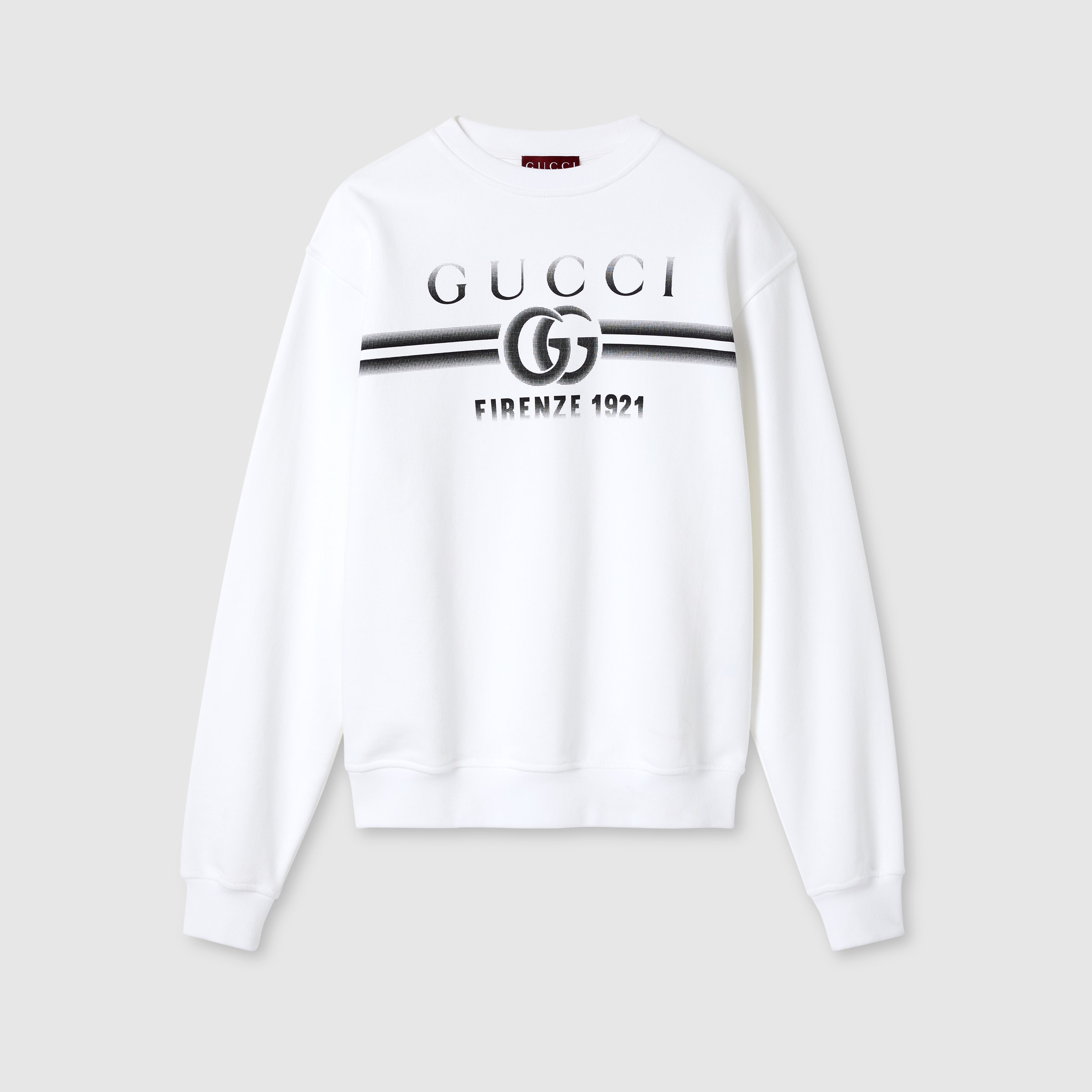 Cotton jersey sweatshirt - 1