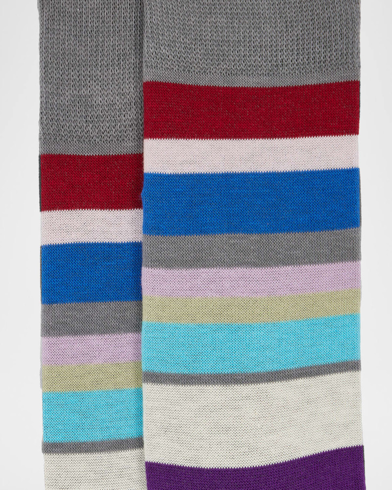 Paul Smith Men's Marek Color-Block Cotton Crew Socks outlook