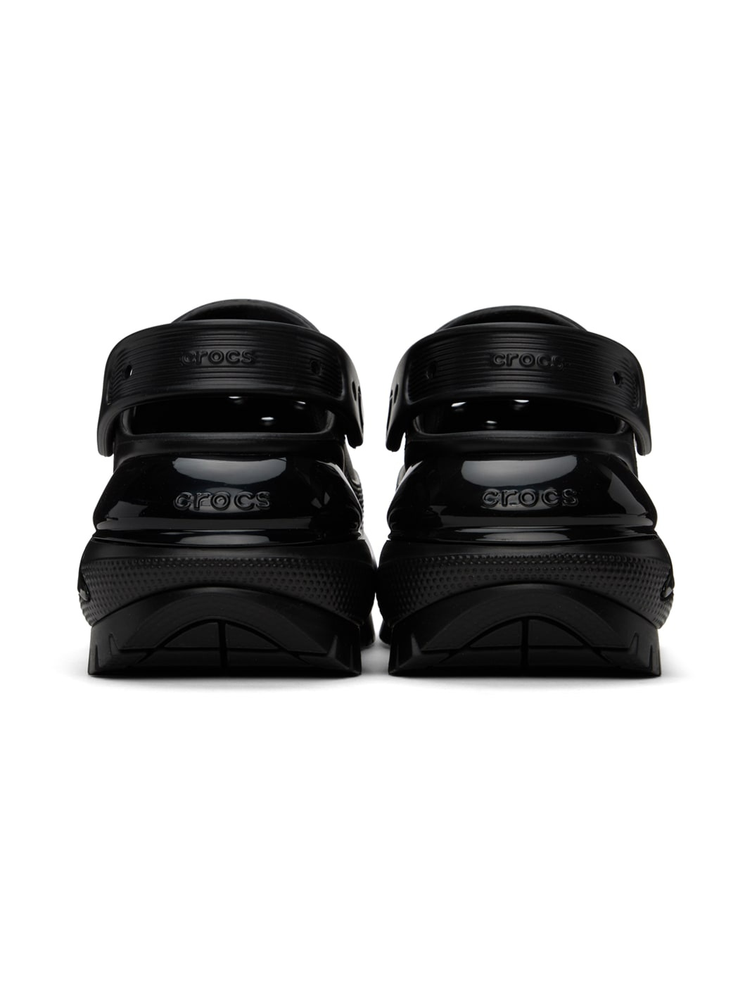 Black Mega Crush Clogs - 2