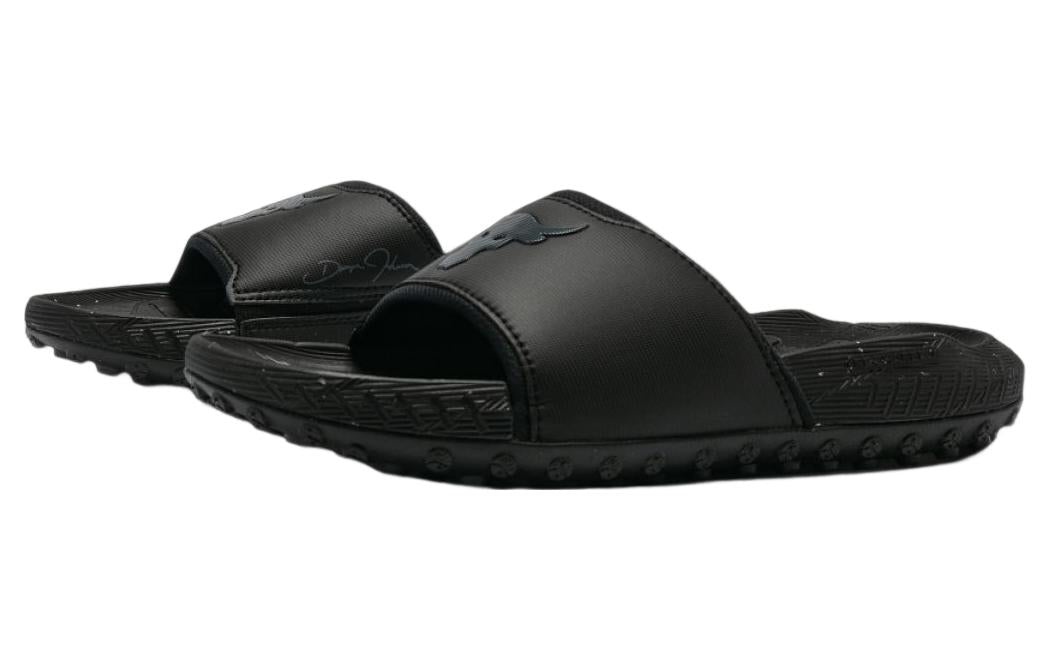 Under Armour Project Rock 3 Slide 'Black Pitch Grey' 3026034-001 - 4