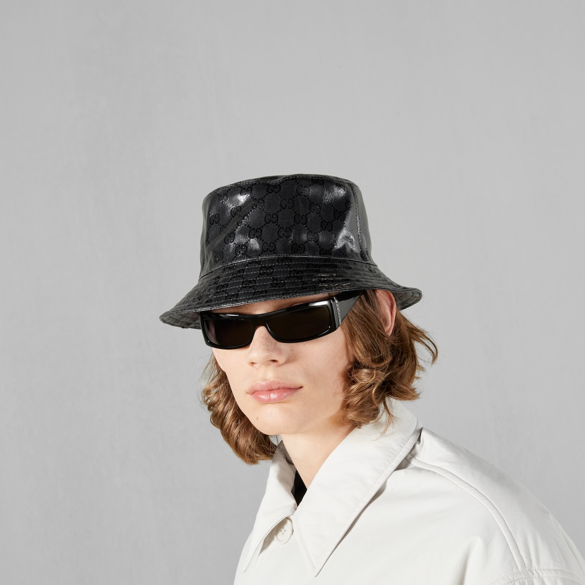 GG Crystal bucket hat - 3