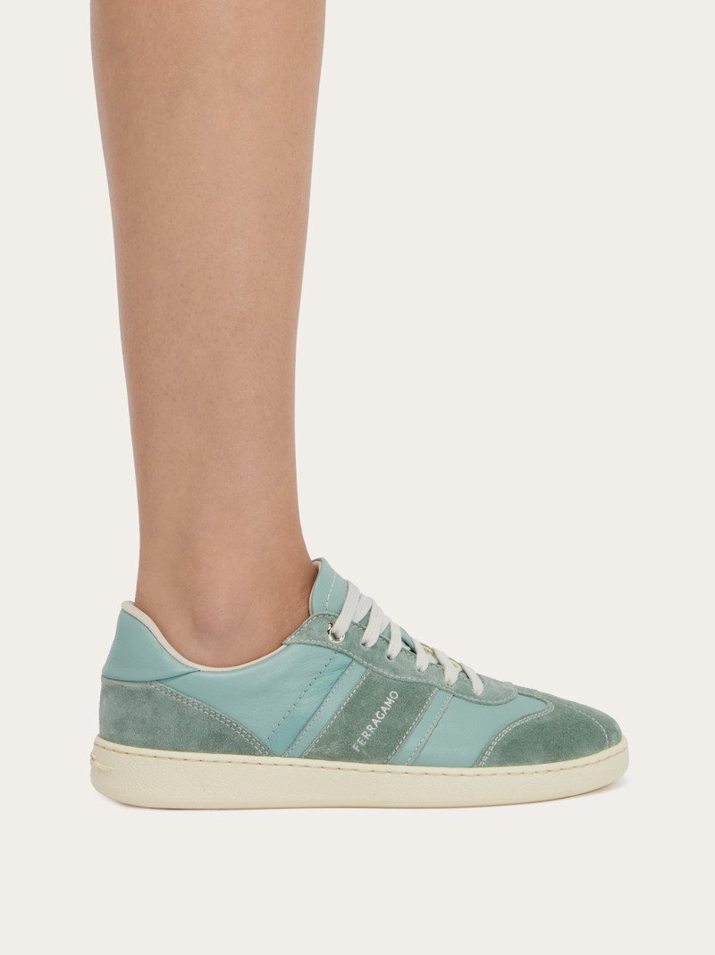 FERRAGAMO Low-top sneaker with logo outlook