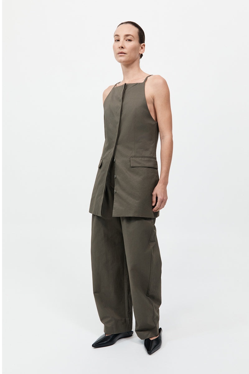 Hybrid Tailored Mini Dress - Kalamata - 3