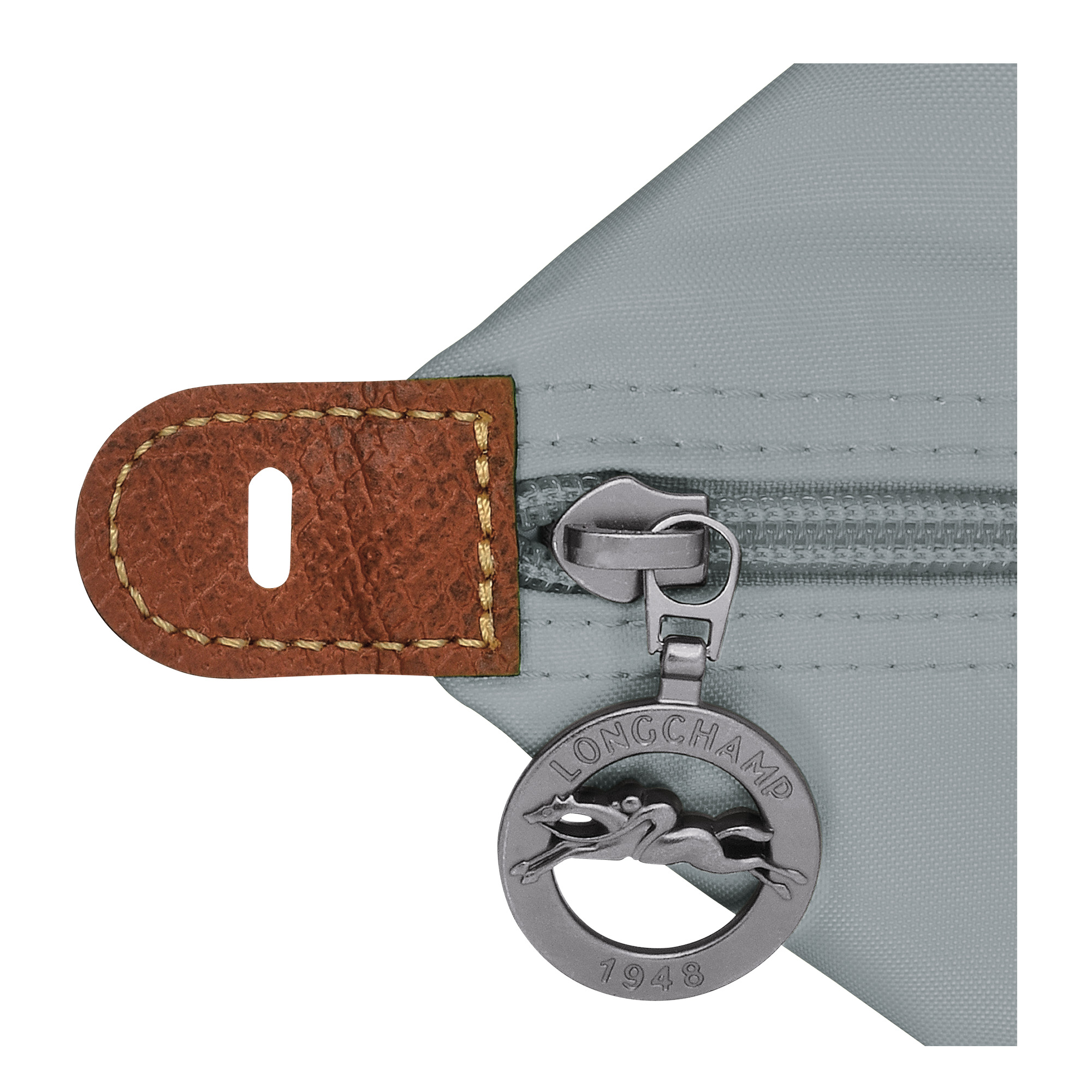 Le Pliage Original S Travel bag Steel - Recycled canvas - 5
