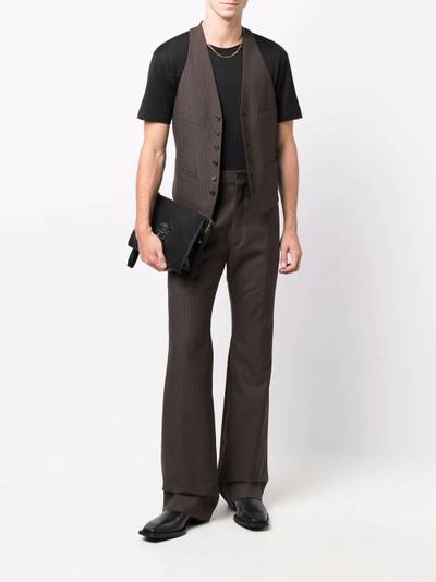 DSQUARED2 button-front sleeveless waistcoat outlook