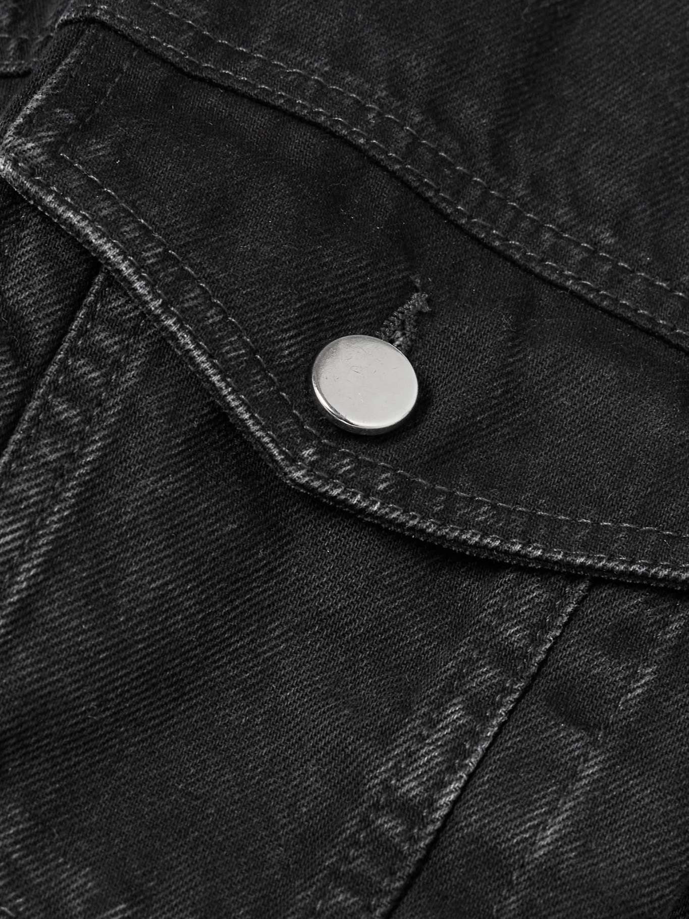 Dave denim jacket Dark gray - 5