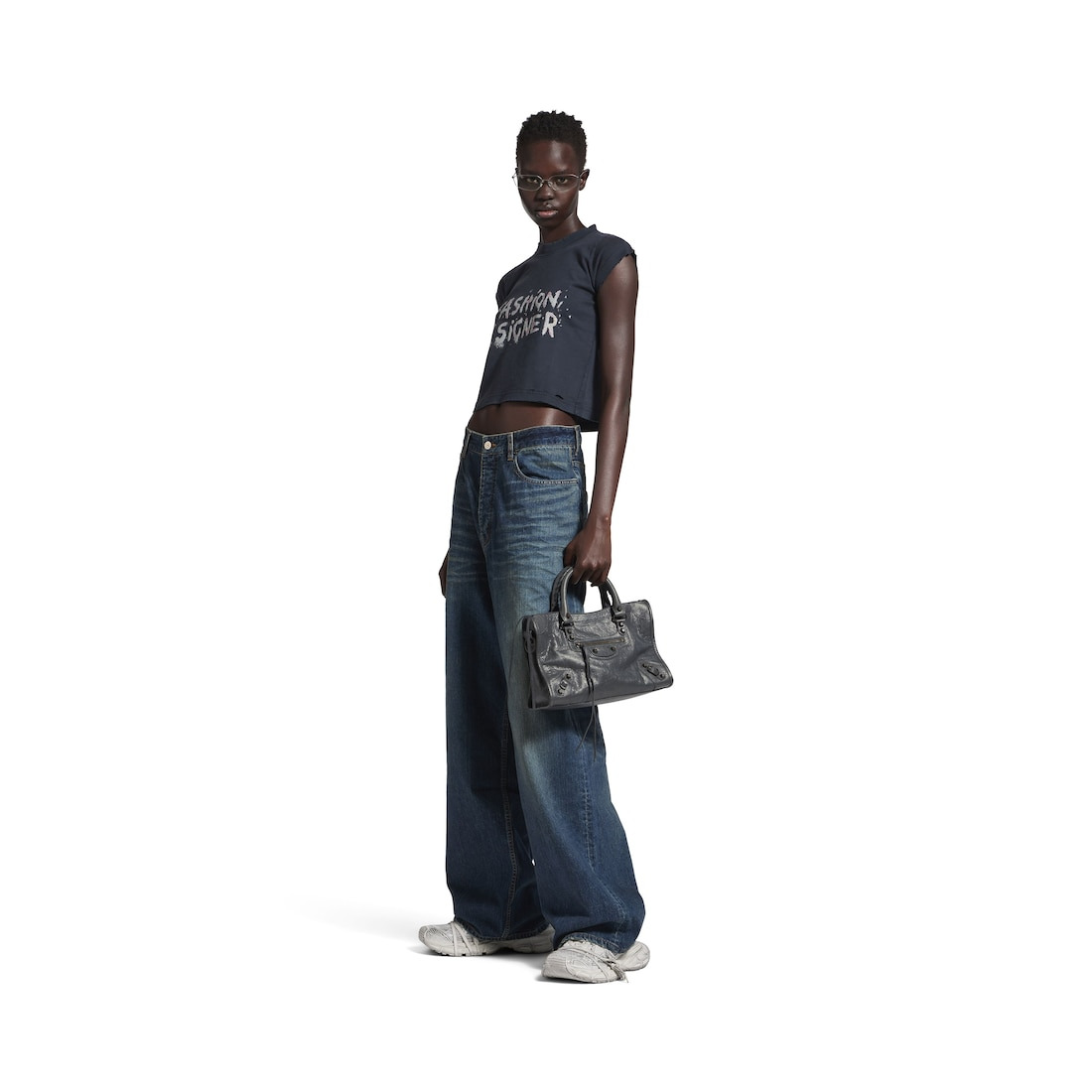 Le City Small Bag in Volcanic Rock - 7