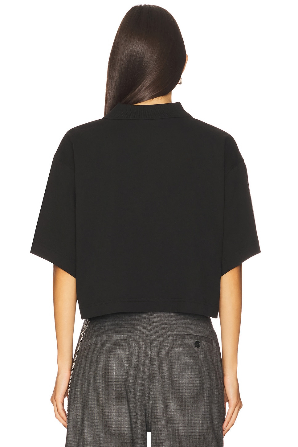 Cropped Polo T-shirt - 3