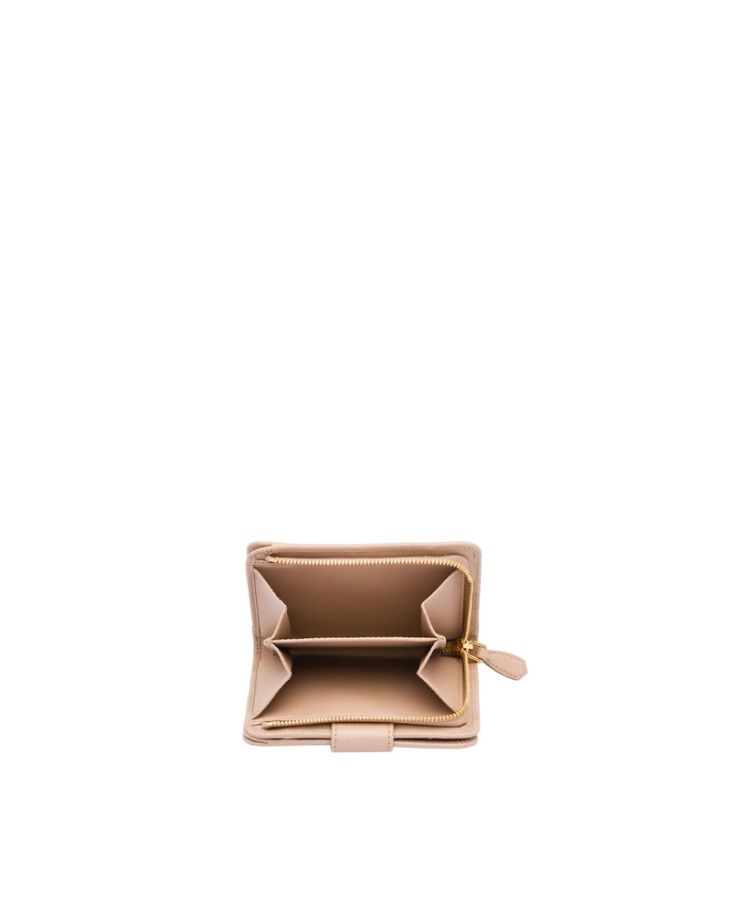 Prada Small Saffiano Leather Wallet outlook
