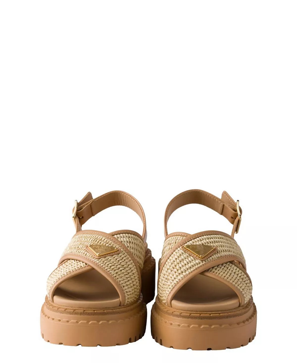 Women's Crochet And Leather Sandals - 5