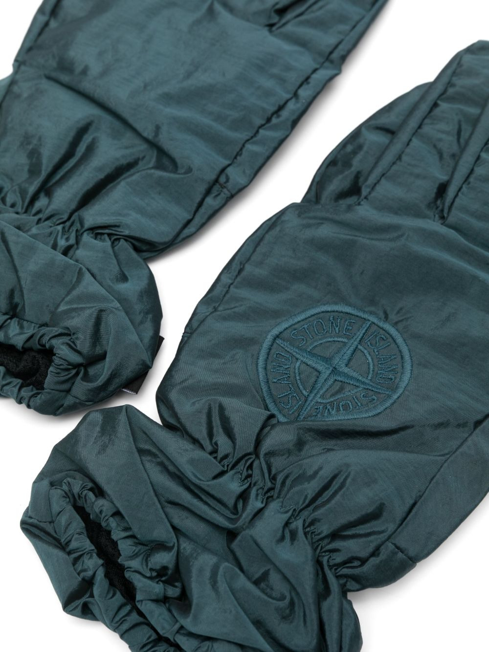 embroidered-logo gloves - 3