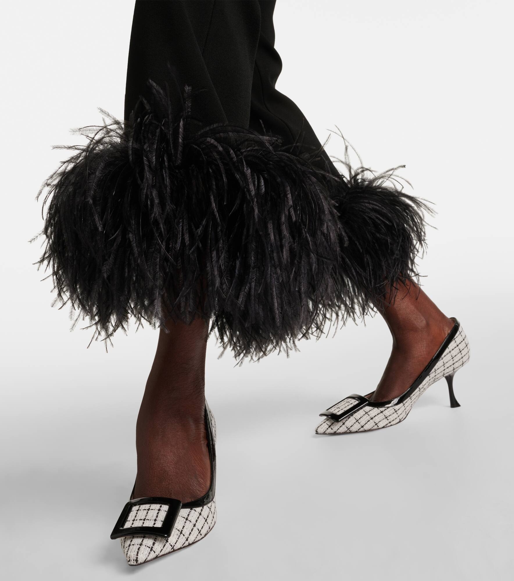 Viv in the City 65 bouclé pumps - 4