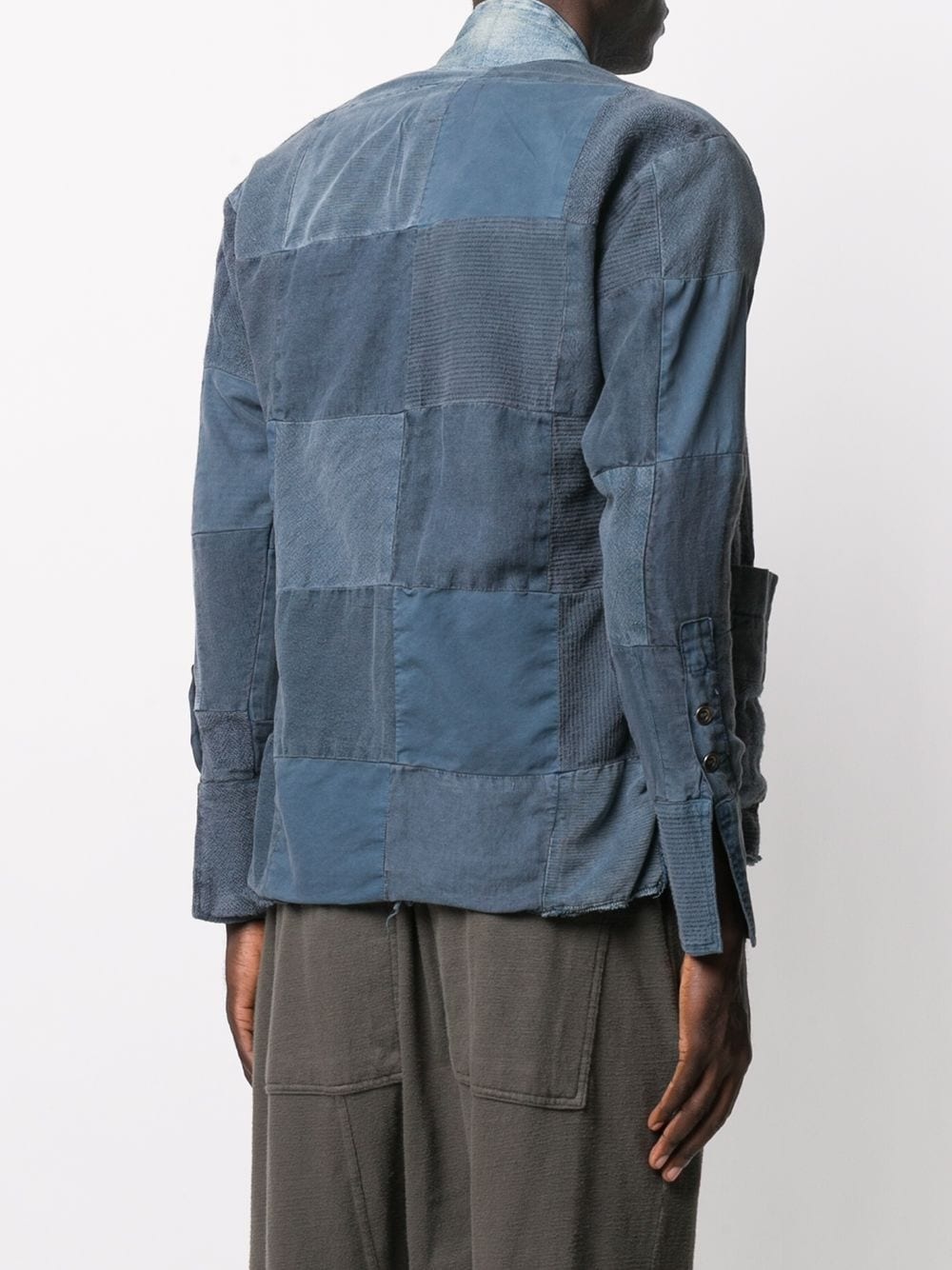 deconstructed denim jacket - 4