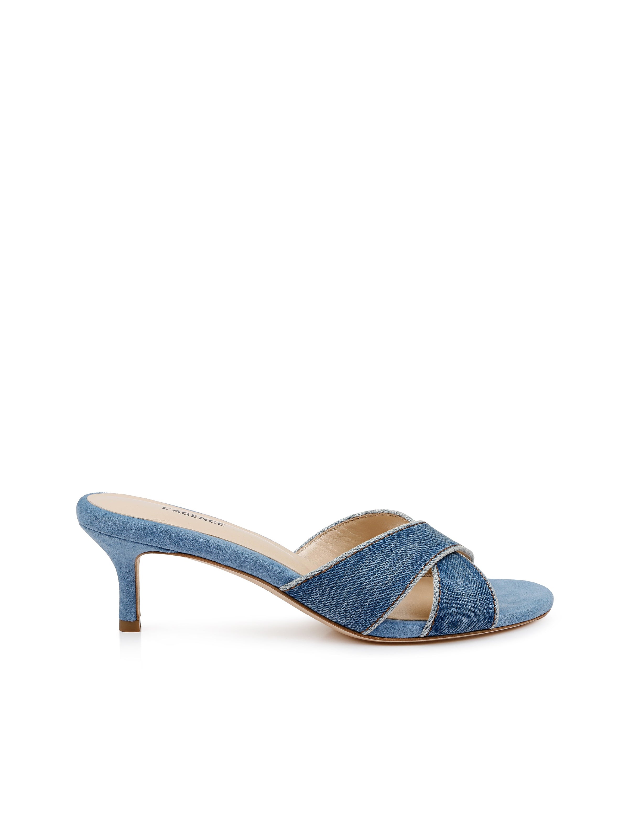 Aveline Kitten-Heel Sandal - 4