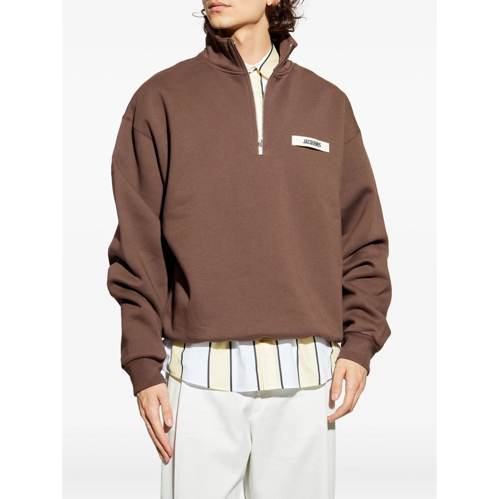 Jacquemus Brown Sweaters & Knitwear - Sweatshirts Men - 5