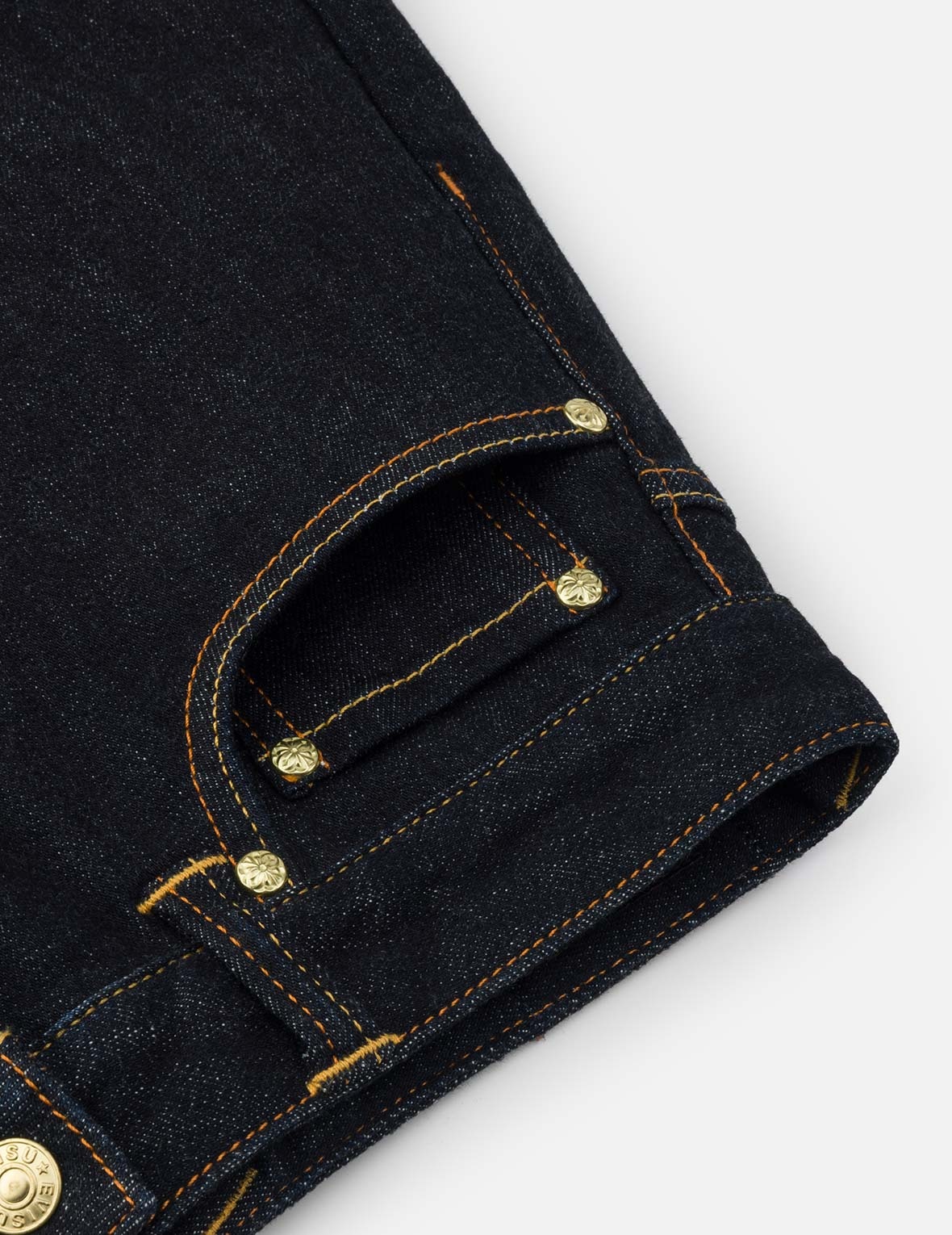Seagull Embroidery Regular Fit Denim Skirt - 9