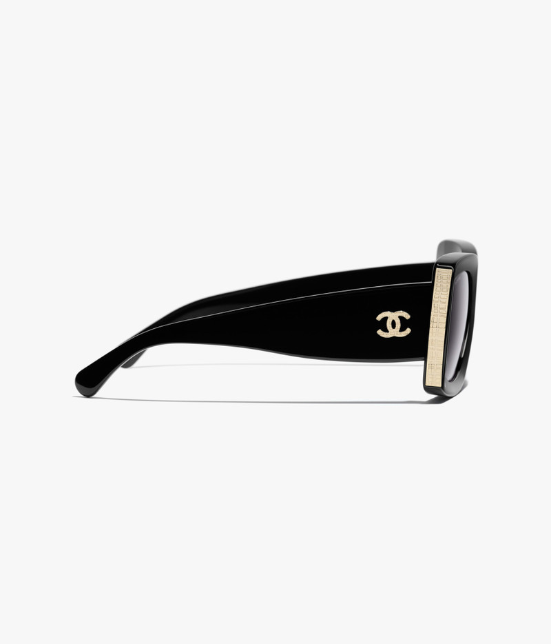 CHANEL Rectangle Sunglasses outlook