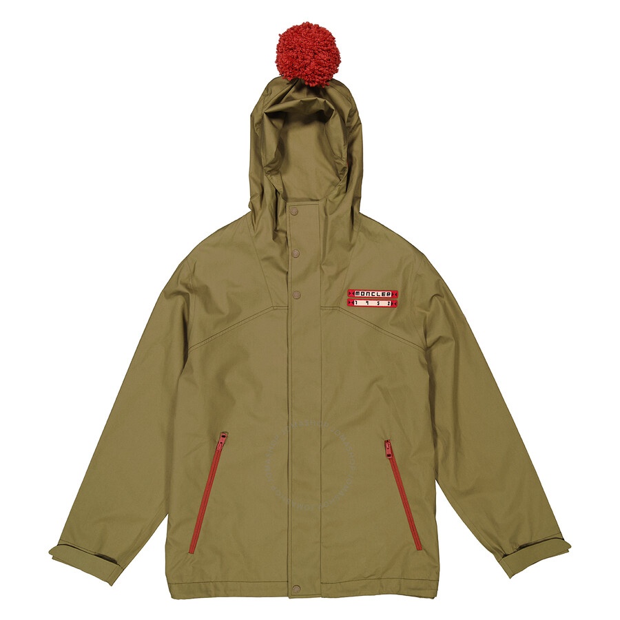 Moncler Moncler Men's Medium Green Bammu Hooded Jacket