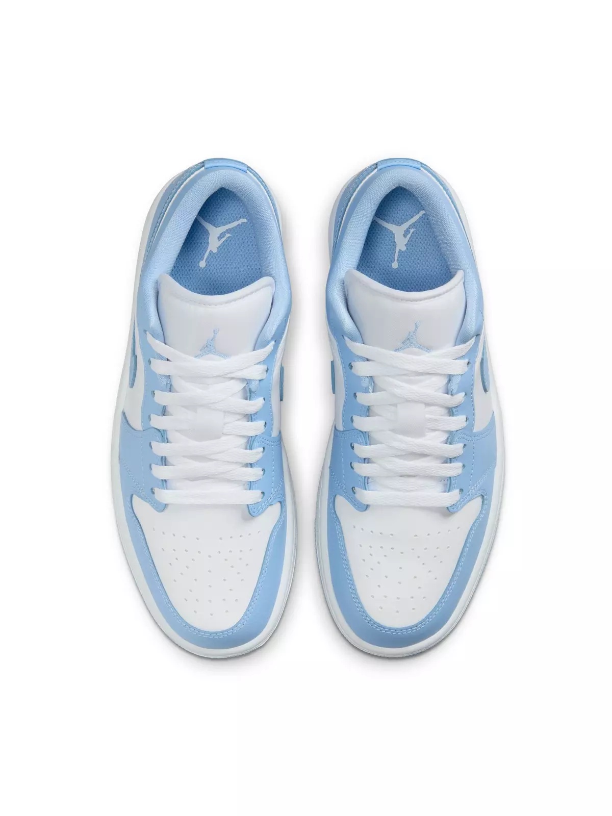 1 Low "White/Aluminum" Women's Shoe - 6