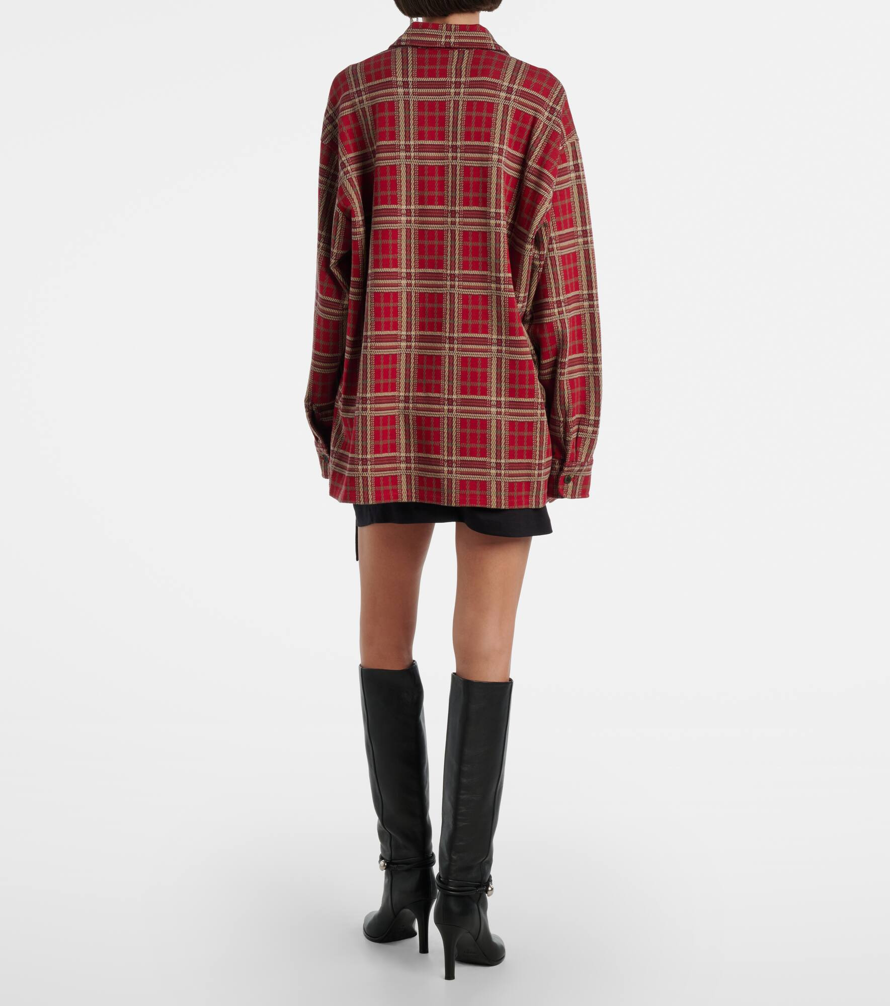 Brunagd plaid cotton shirt - 3