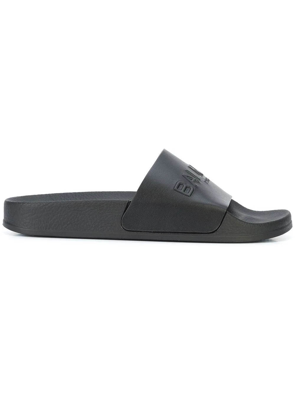 embossed logo slides - 1