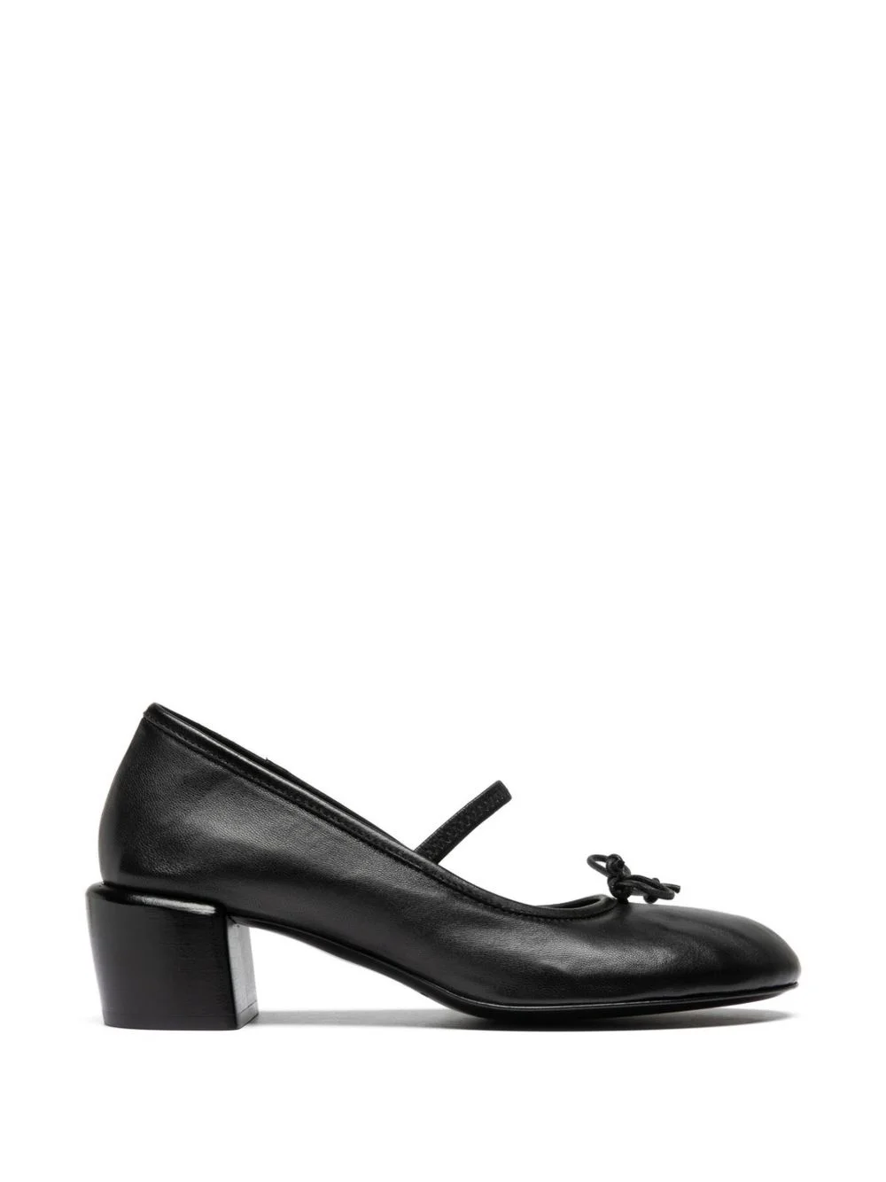 Flore bow-strap loafers - 1