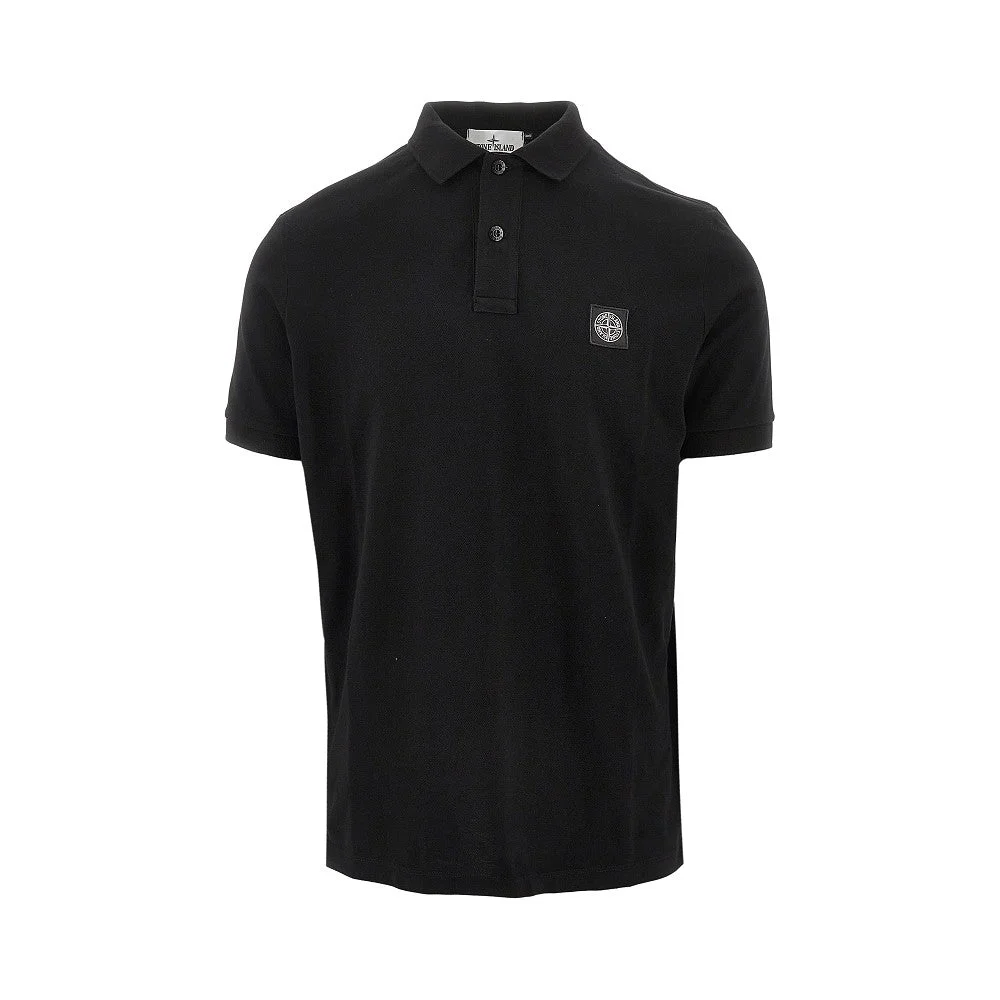 STRETCH PIQUET POLO SHIRT - 1