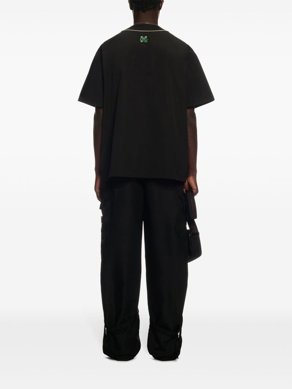 Arrows-motif carpenter trousers - 4