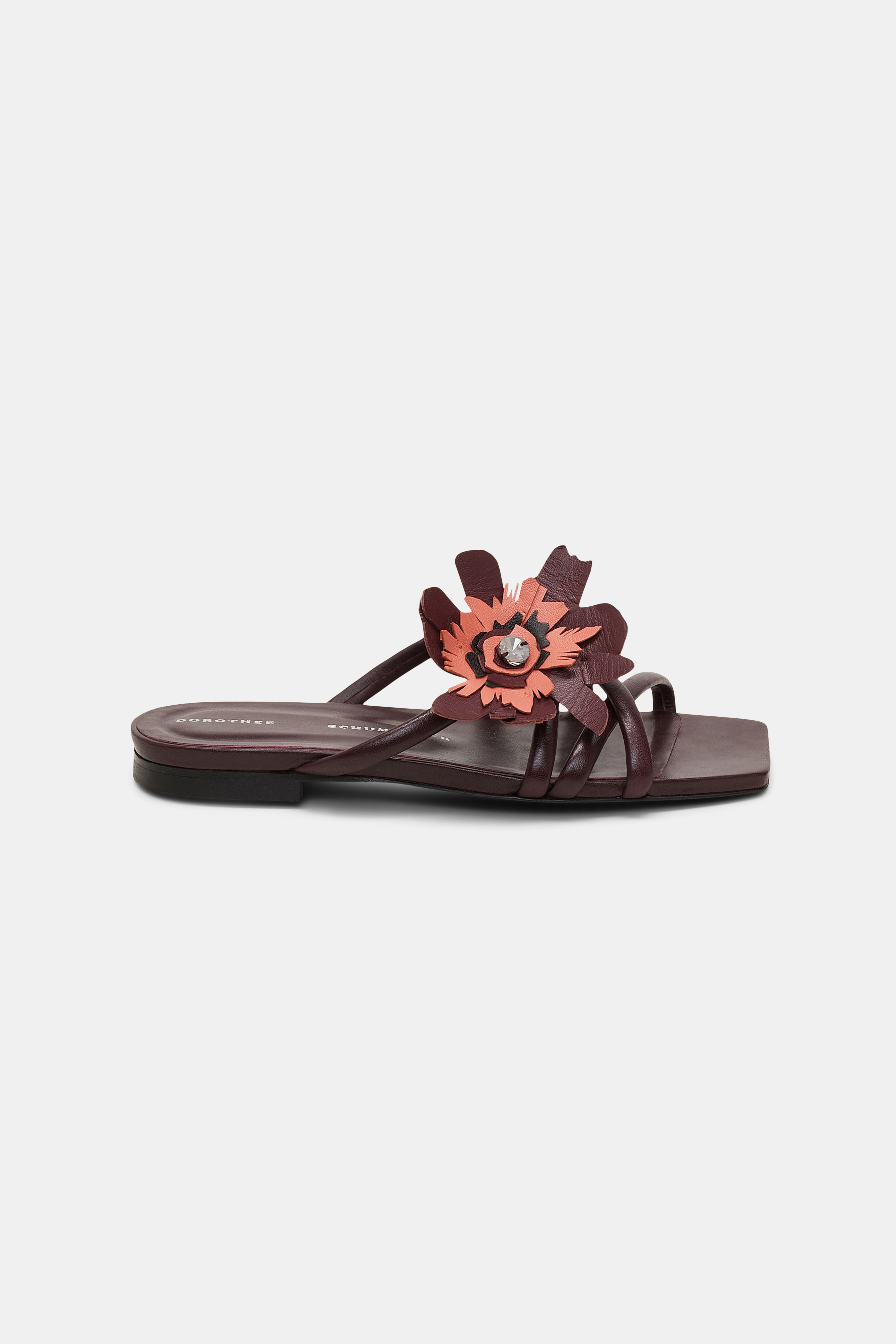 FLORAL STATEMENT flower sandal - 1