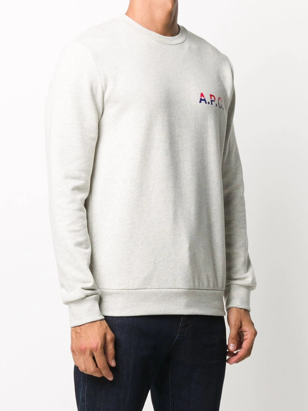 Michel logo-print cotton sweatshirt - 3