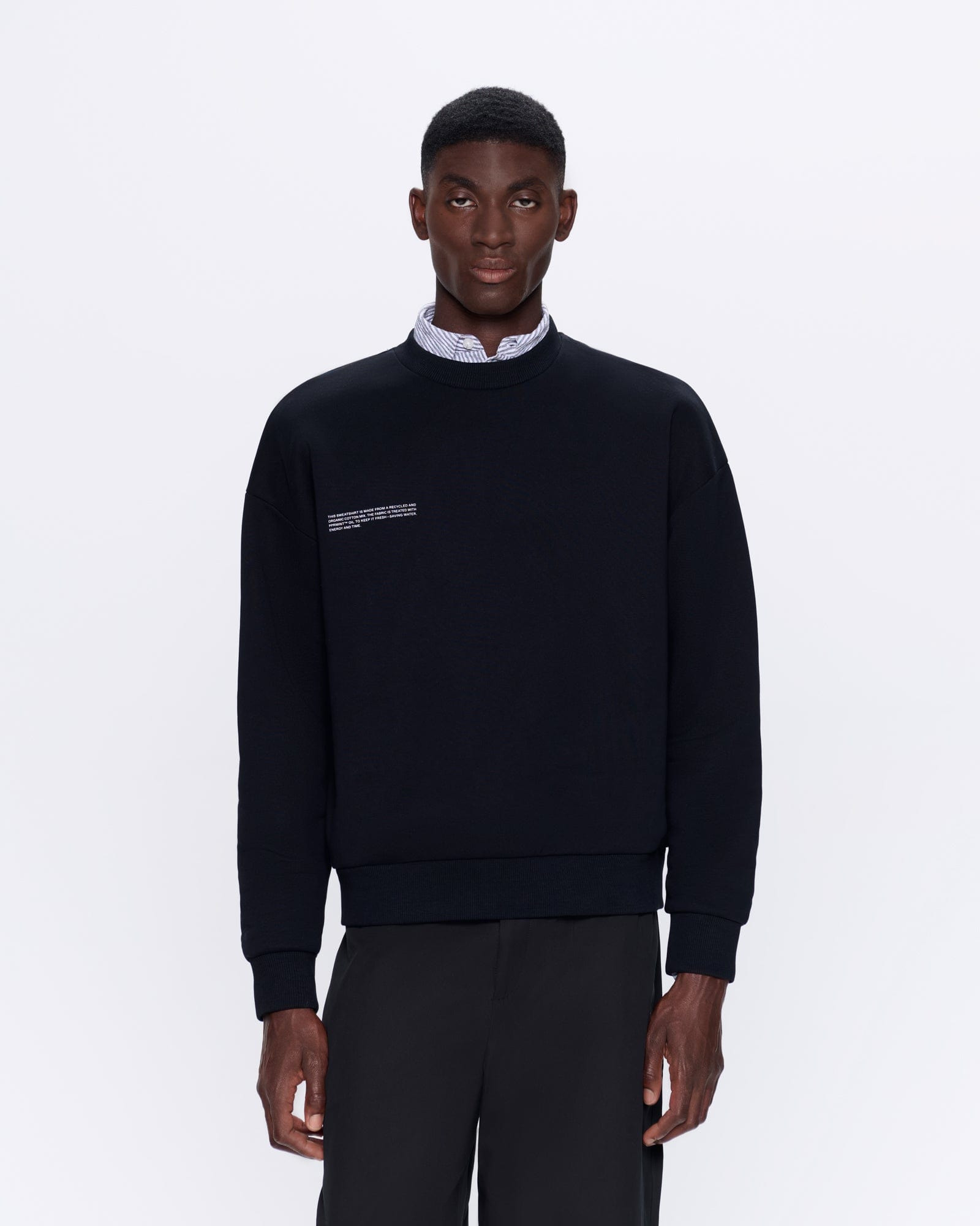 Mens 365 Heavyweight Sweatshirt - Black - 2
