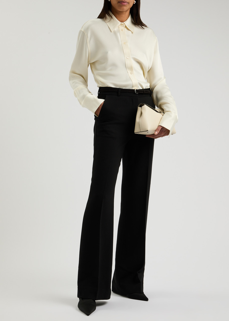 Toteme Gathered Satin Shirt - 4