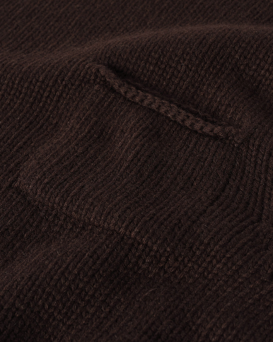 Brown Cashmere Turtleneck Jumper - 6