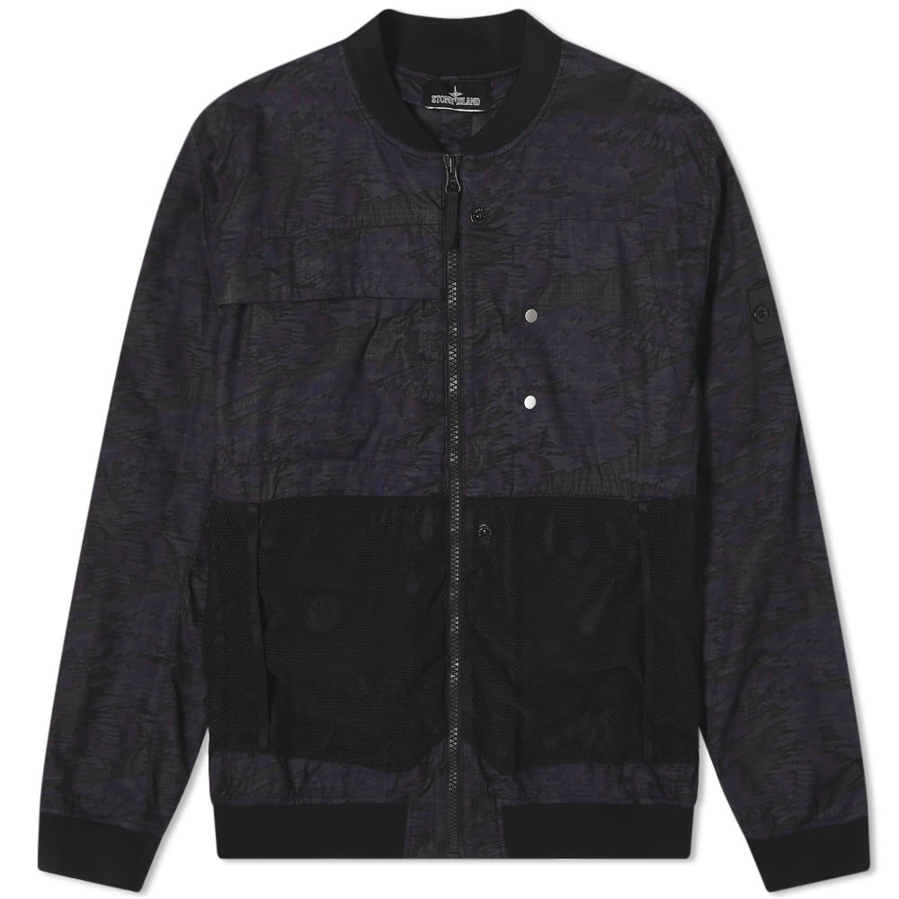 Stone Island Shadow Project Dpm Rip Stop Bomber Jacket - 1