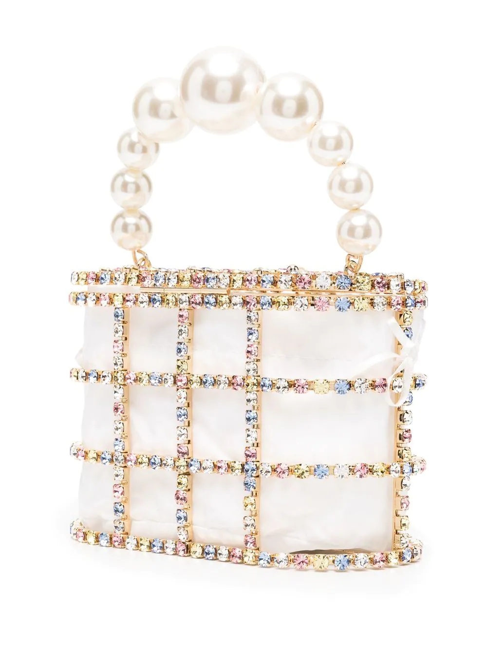 crystal-embellished tote bag - 4