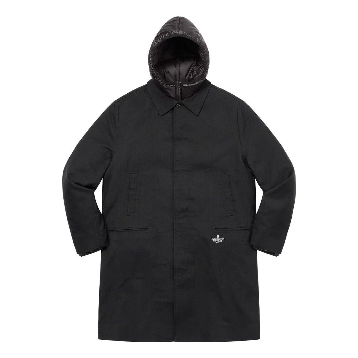 대 x Undercover 트렌치 Puffer 재킷 '블랙' SUP-SS23-129 - 1