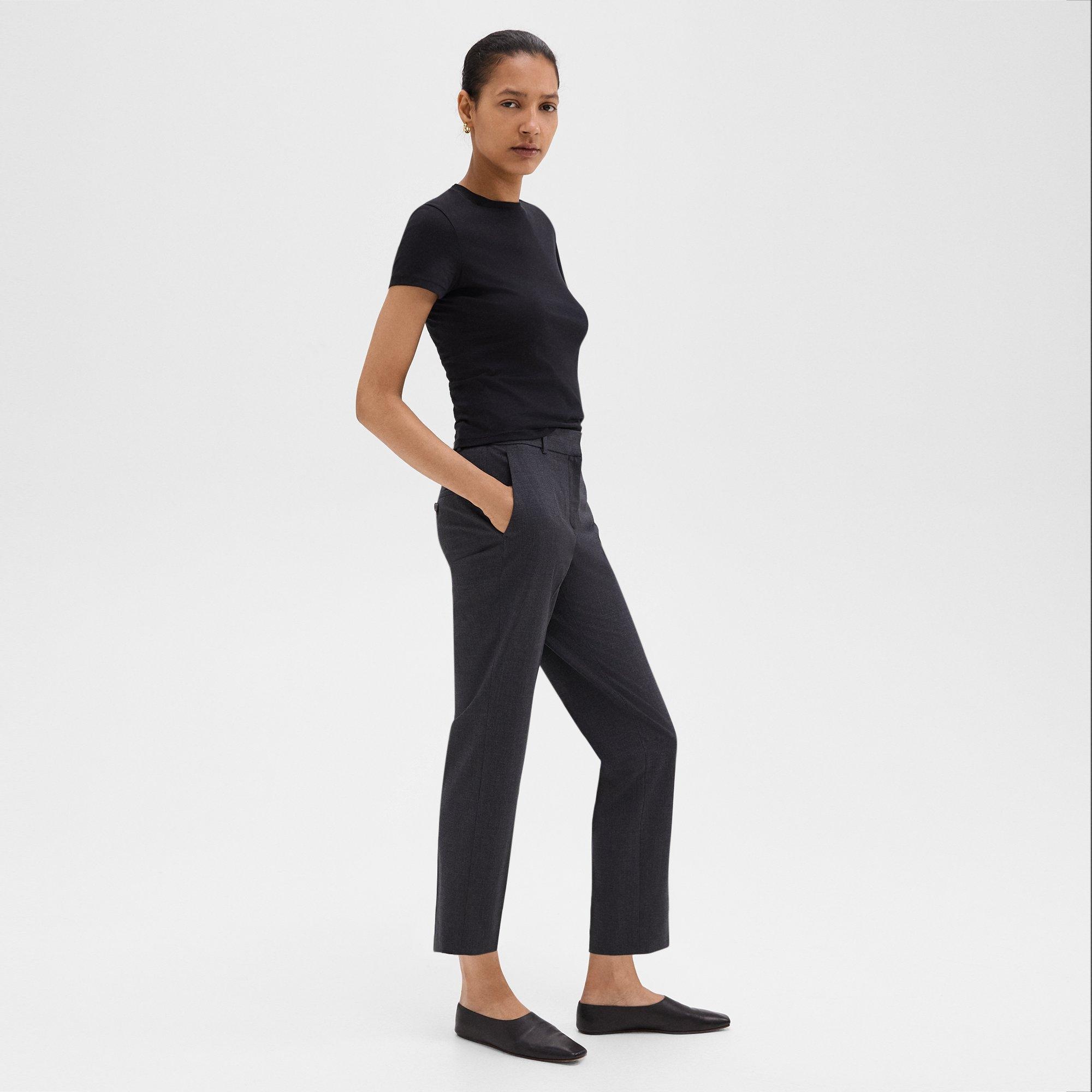Treeca Pant in Good Wool - 3