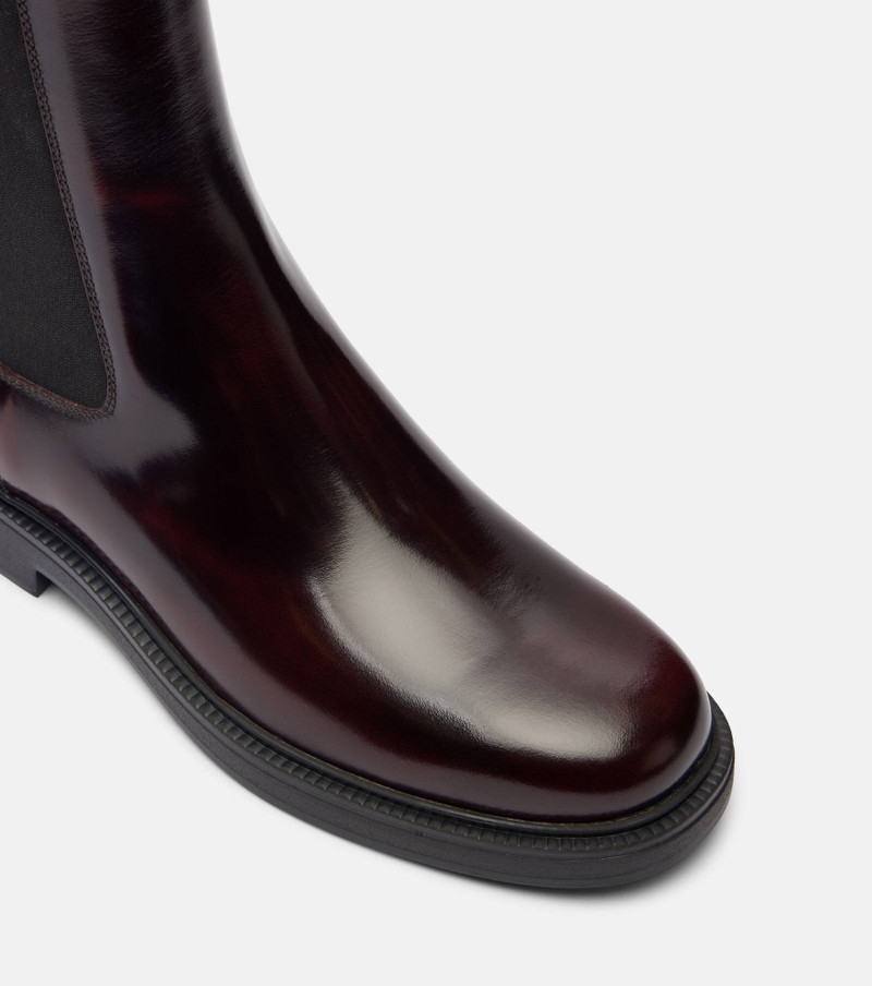 Leather ankle boots 5