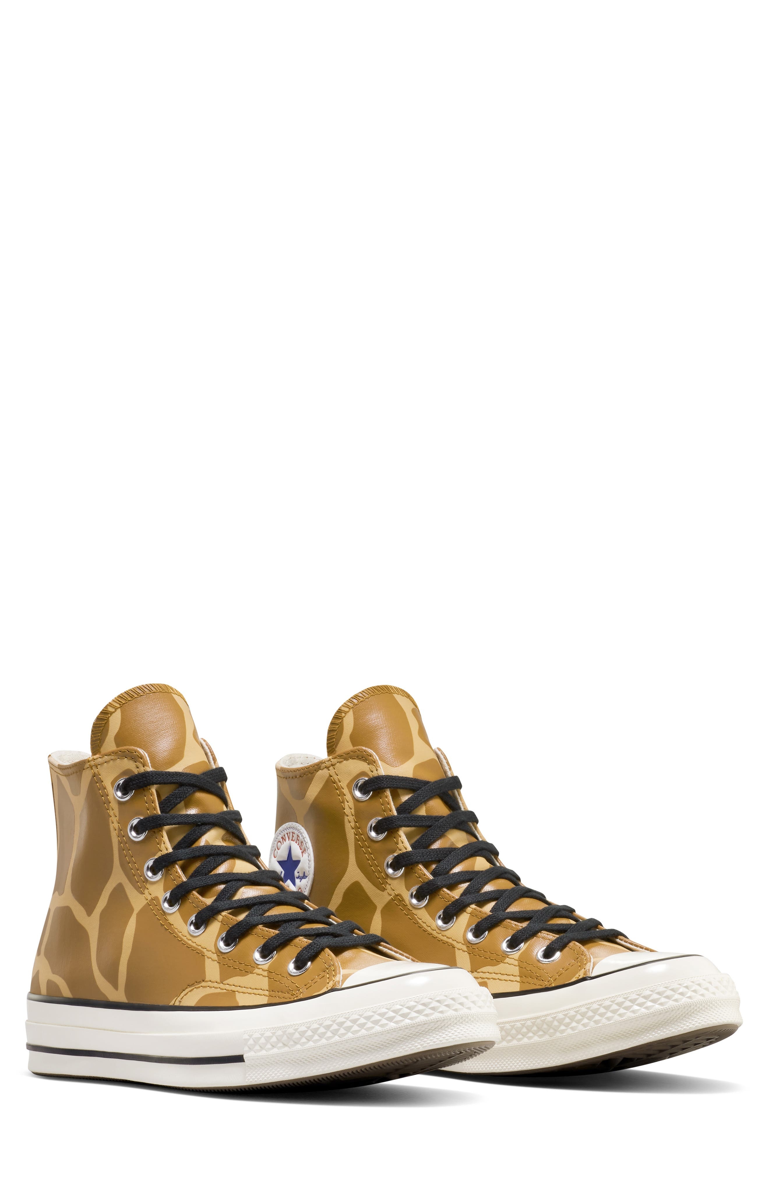 Converse Chuck 70 Glow in the Dark High Top Sneaker in Ginger Snap/Egret/Gold at Nordstrom - 5