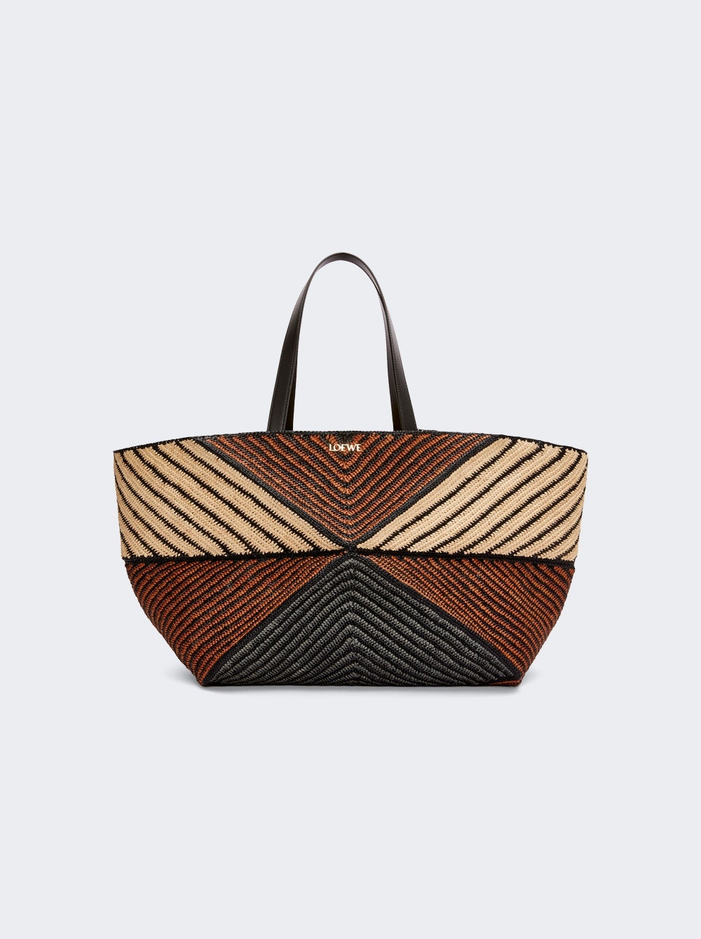 X Paulas Ibiza Xl Puzzle Fold Tote Honey Gold - 1