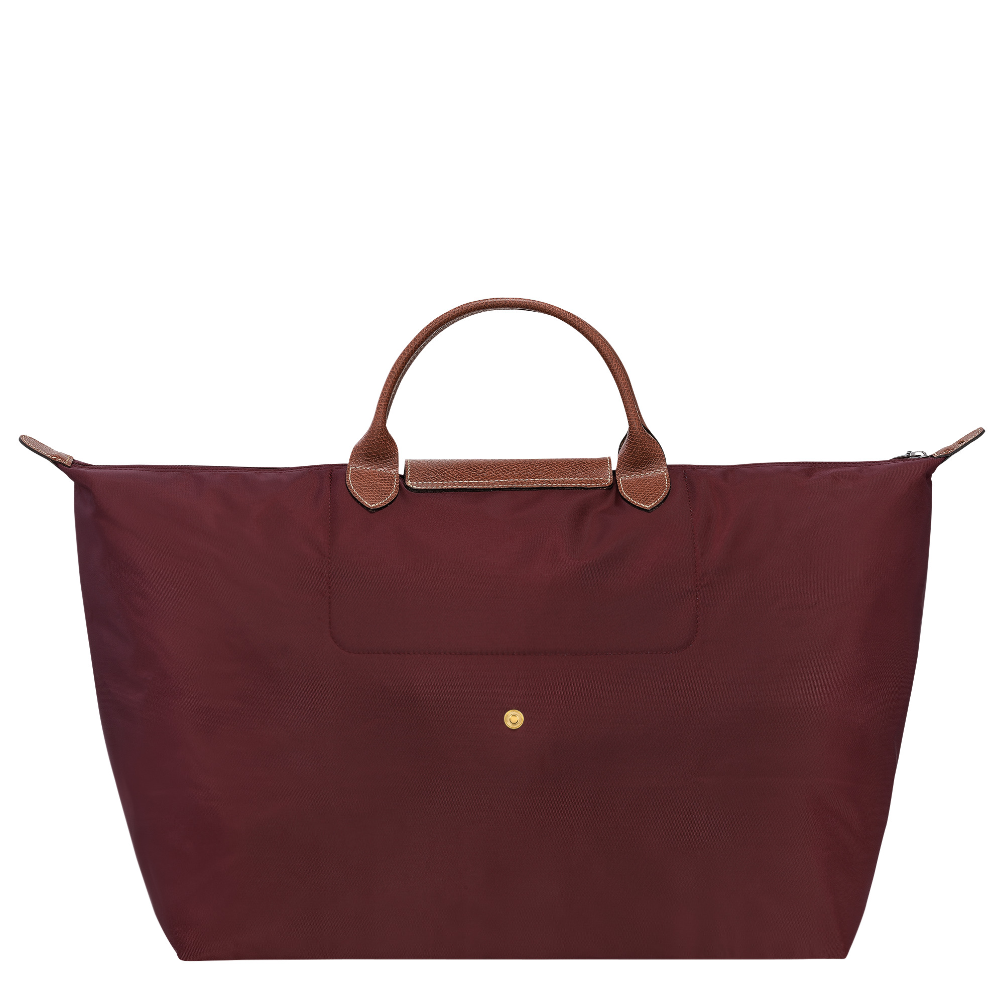 Le Pliage Original S Travel bag Burgundy - Recycled canvas - 4