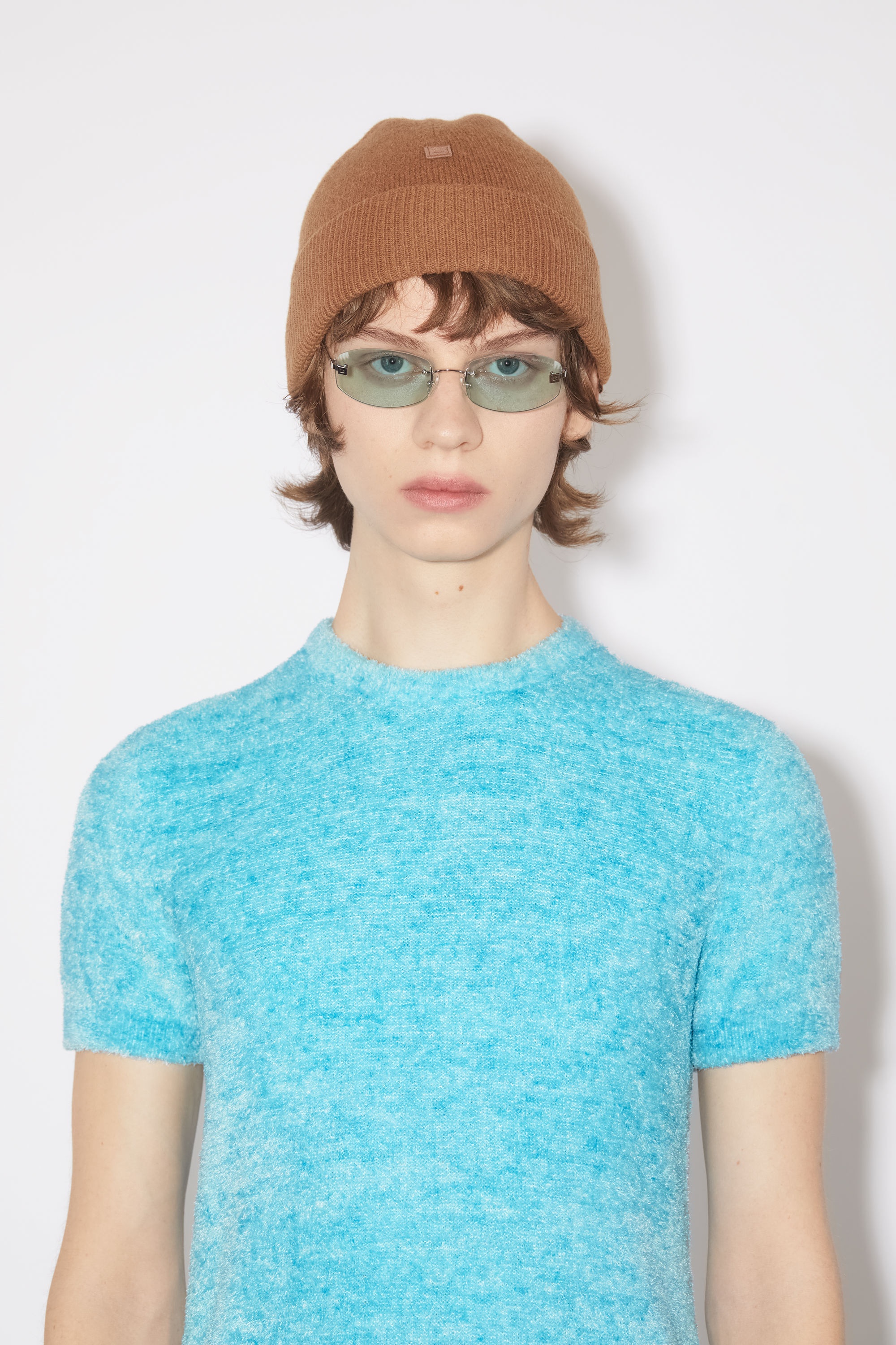 Crew neck sweater - Teal blue - 5