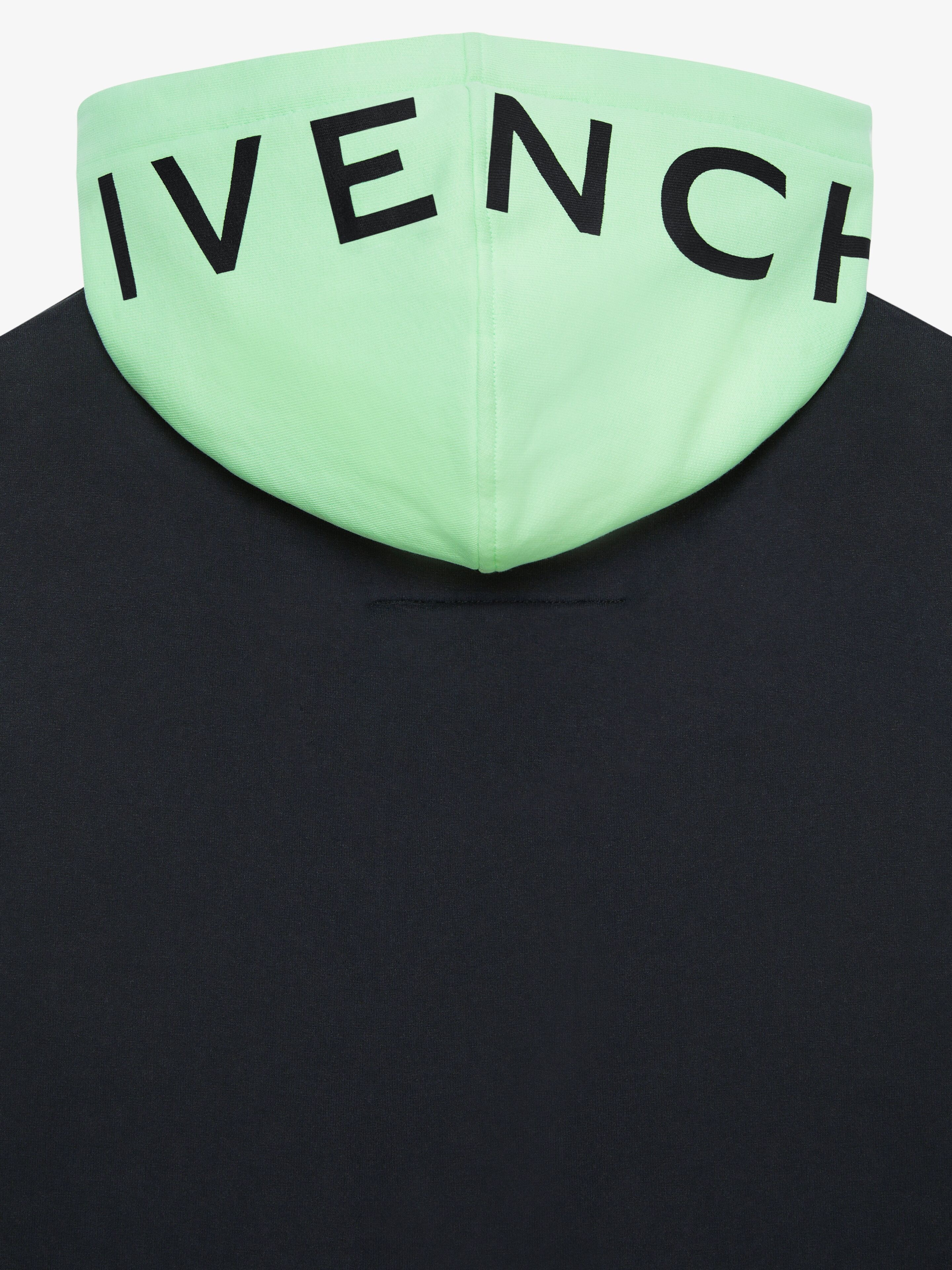 OVERSIZED CUT & LAYER GIVENCHY HOODIE - 6
